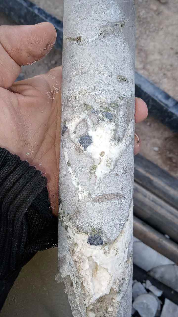 مغزه های معدنی شرکت توسعه معادن و صنایع معدنی کردستان کومیدکو