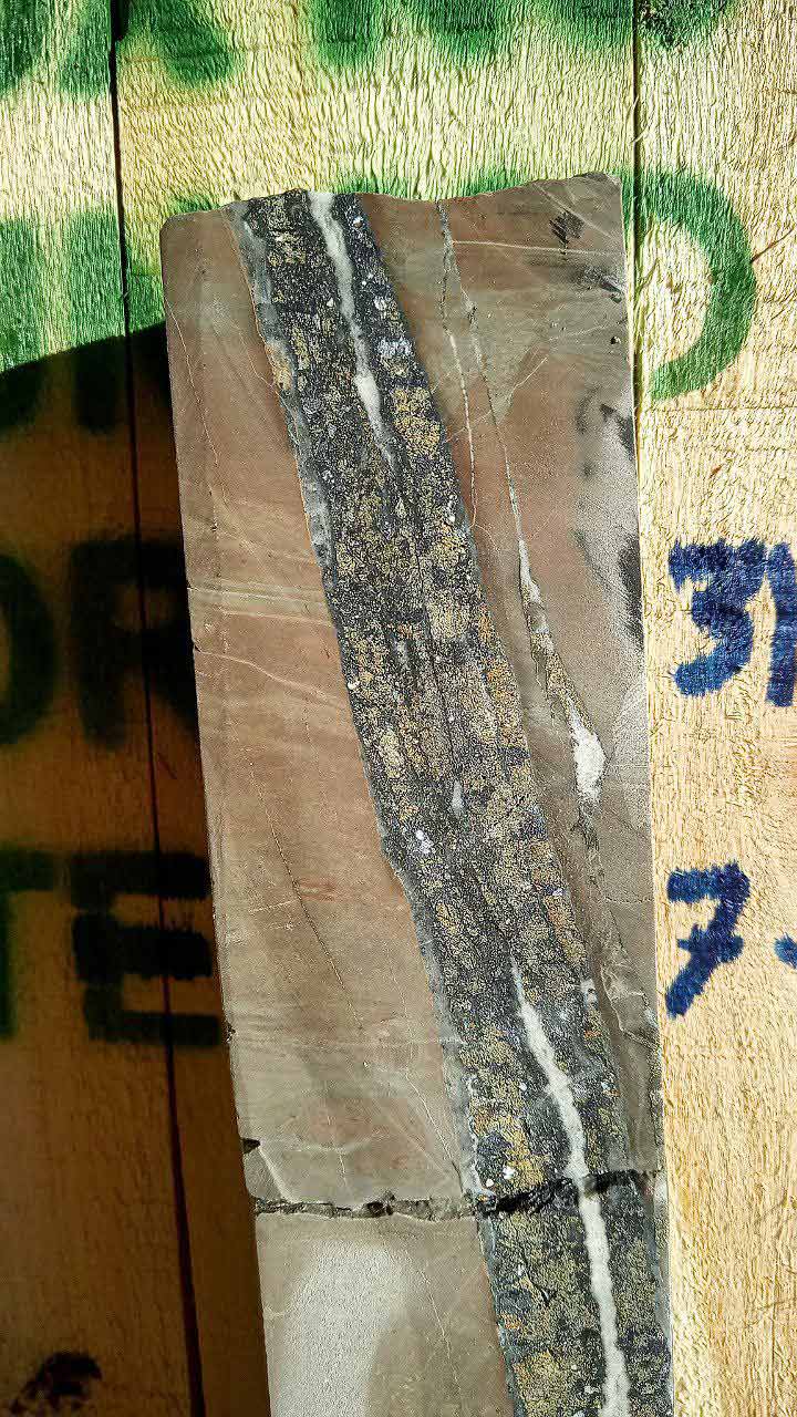 مغزه های معدنی شرکت توسعه معادن و صنایع معدنی کردستان کومیدکو